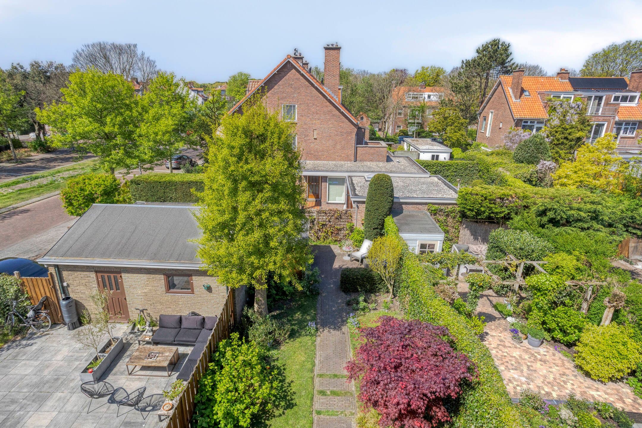 Luchtfoto tuin