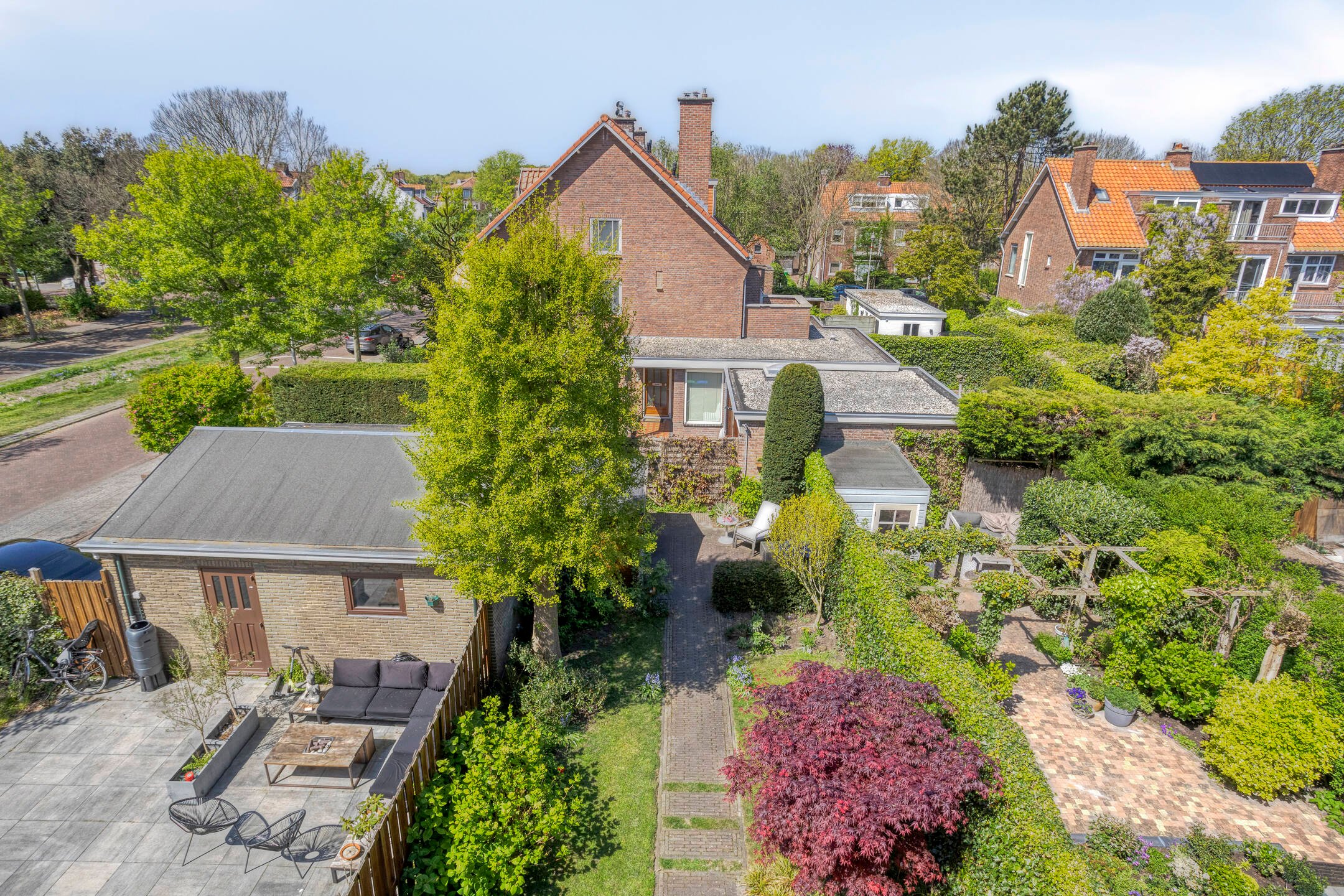 Luchtfoto tuin